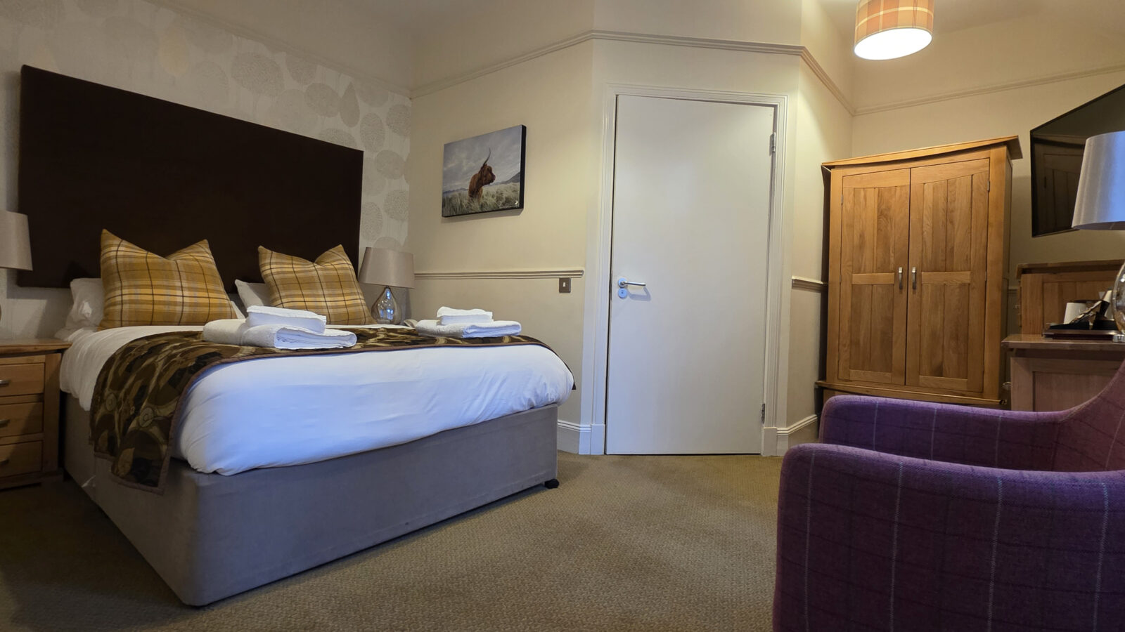 Die Zimmer im Friars Carse Country House Hotel, im Schlosshotel in Schottland