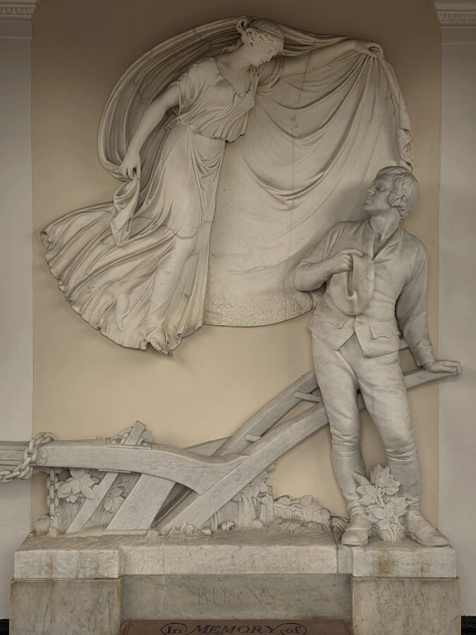 Das Grab von Robert Burns und sein Mausoleum in Dumfries