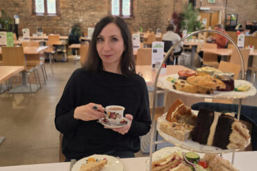 Restaurant in einer Kirche in Schottland – The Usual Place in Dumfries/Südschottland